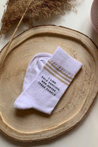 REV ACTIV I Like Pole Dancing Socks - White-REV ACTIV-Pole Junkie