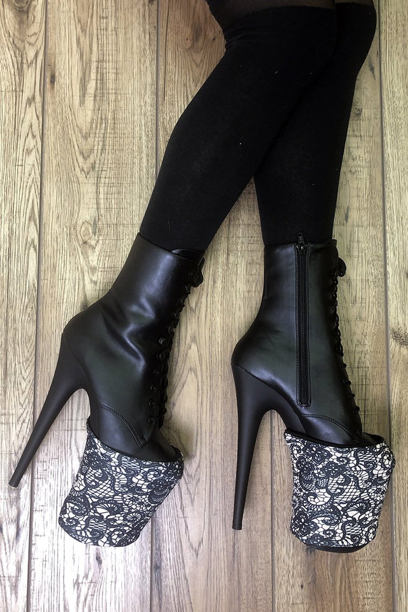 Pole Addict Shoe Protectors Lace · Pole Junkie