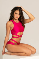 Paradise Chick Miami Shorts - Berry-Paradise Chick-Pole Junkie