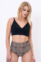 Pole Addict High Waisted Shorts - Wild Cat-Pole Addict-Pole Junkie