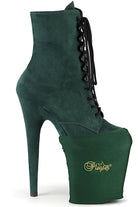 Pleaser USA Shoe Protectors - Emerald Green Lycra-Pleaser USA-Pole Junkie