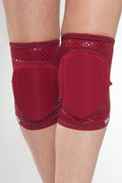 Queen Grippy Kneepads - Cherry-Queen Accessories-Pole Junkie