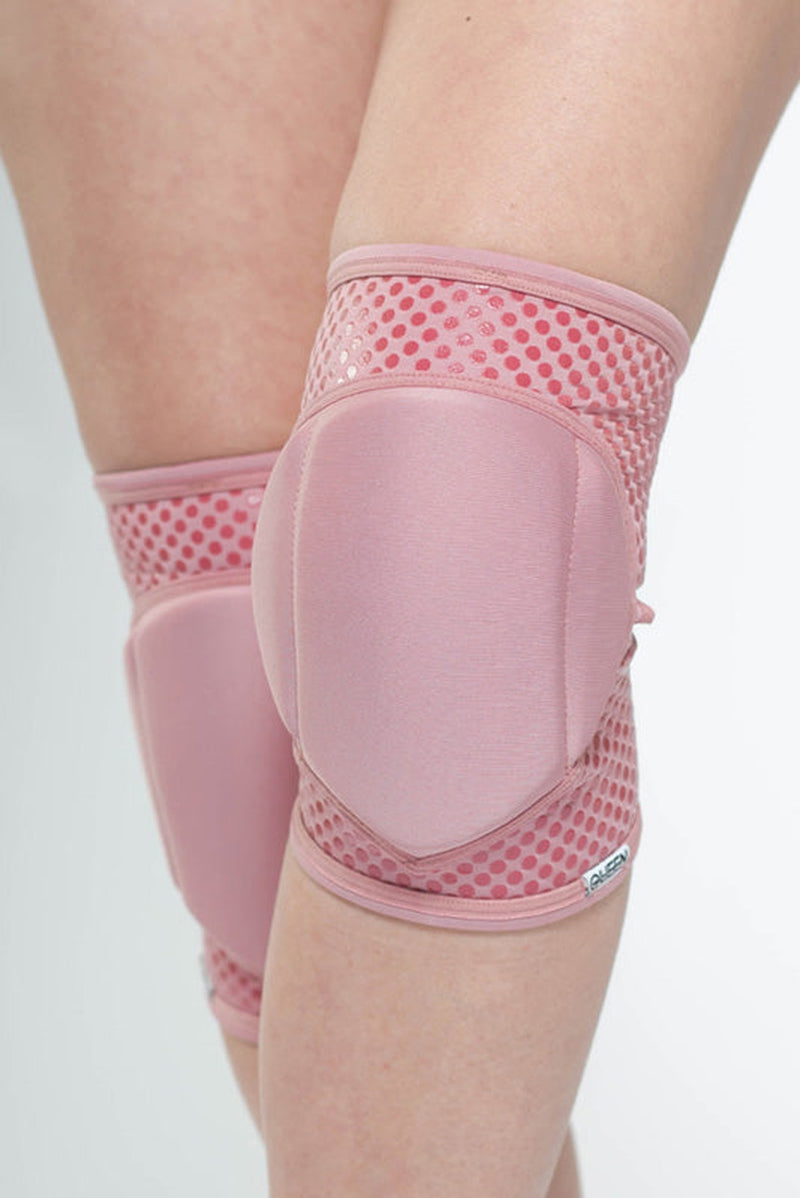 Queen Grippy Kneepads - Dusty Rose-Queen Accessories-Pole Junkie