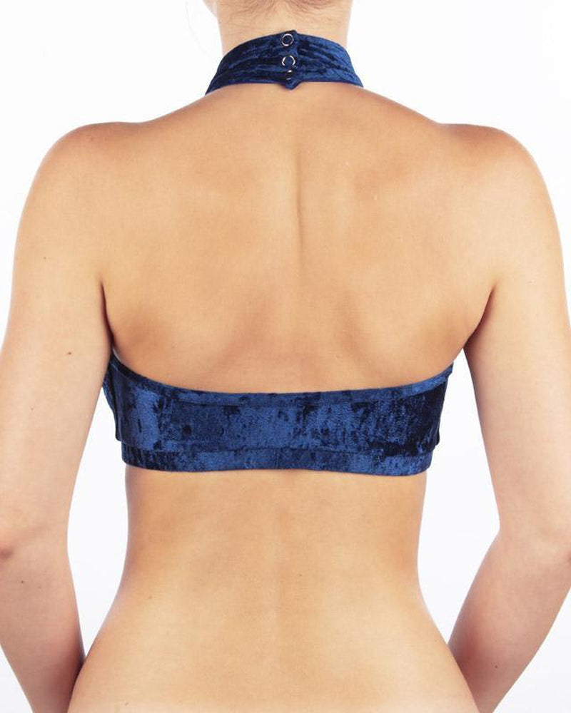 Dragonfly Lisette Top - Velvet Blue-Dragonfly-Pole Junkie