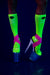 Rolling Ankle Cuff - Neon Pink-Rolling-Pole Junkie