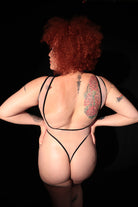 Rolling Vertigo Bodysuit - Beige/Black-Rolling-Pole Junkie