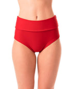 Dragonfly Betty High-Waisted Shorts - Red-Dragonfly-Pole Junkie