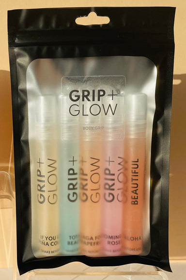 Grip + Glow Body Grip & Skincare Sample Packs (5 x10ml)-Grip + Glow-Pole Junkie