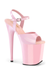 Pleaser USA Flamingo-809 8inch Pleasers - Patent Baby Pink-Pleaser USA-Pole Junkie