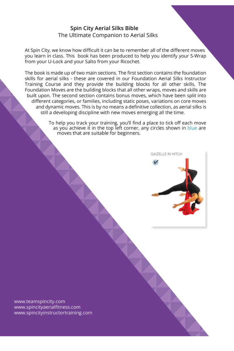 Spin City The Ultimate Silks Bible-Spin City-Pole Junkie