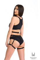 Bandurska Sugar Suspender Accessory - Black-Bandurska-Pole Junkie