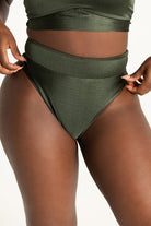 Tatiana Activewear Adeline Shorts - Pine Green-Tatiana Activewear-Pole Junkie