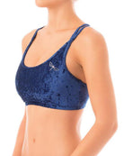 Dragonfly Nicole Top - Velvet Blue-Dragonfly-Pole Junkie